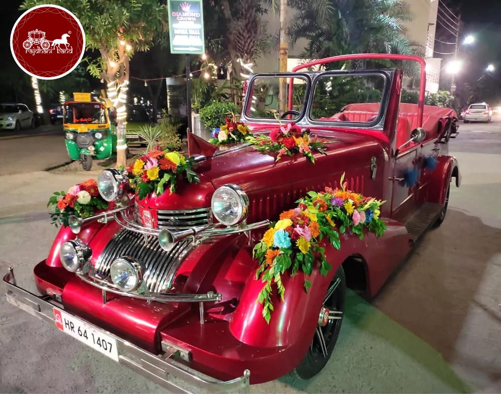 "Embrace the timeless allure of love as this striking red vintage car from the 1900s sets the stage for a journey of passion and adventure. ???????? #VintageRomance #HappilyEverAfter"





